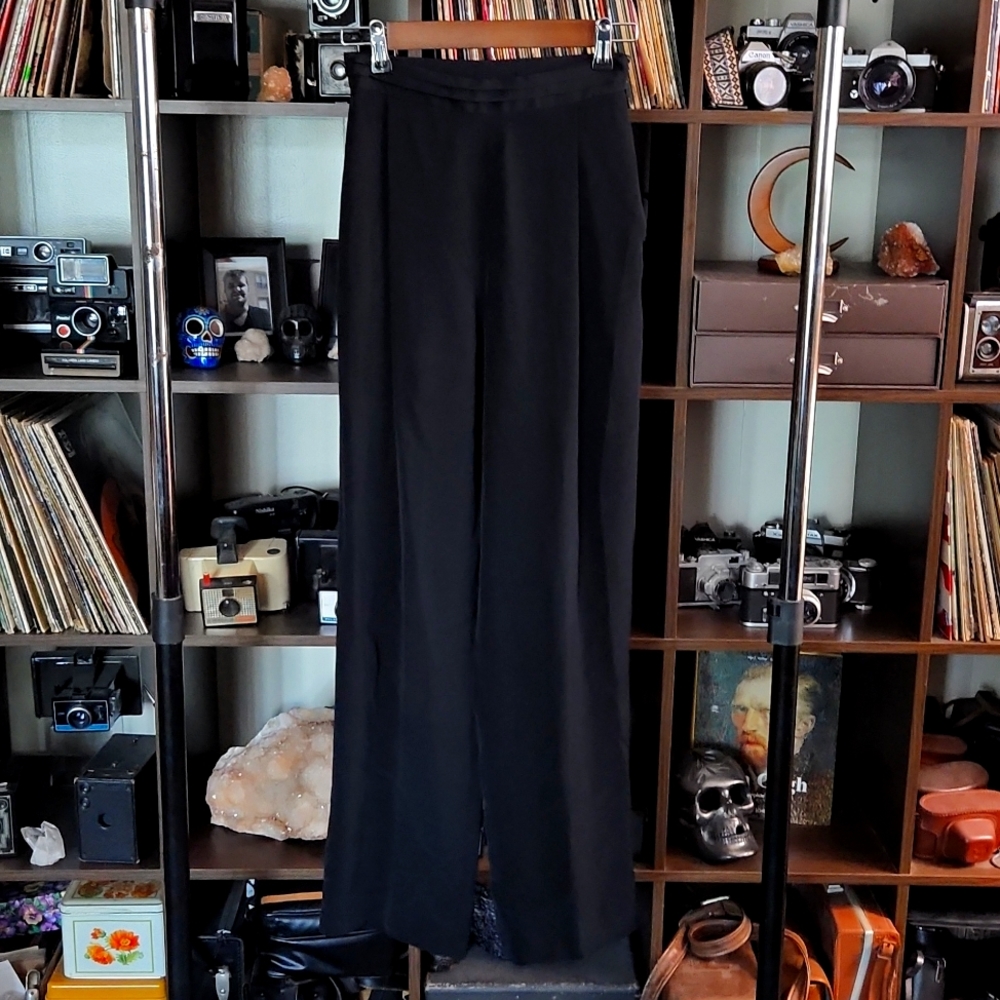 VTG Korean Black Pants Sz 4